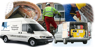 Cubitt Town drainage van